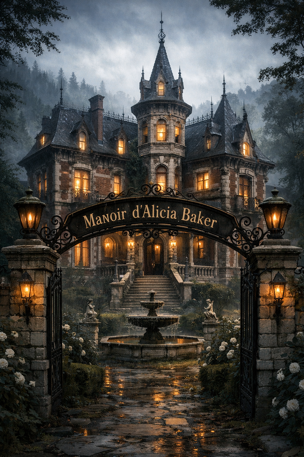 Manoir abandonné